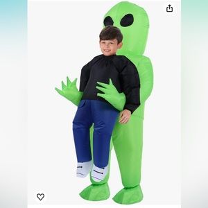 Inflatable Alien Costume Halloween Cosplay Dress Up